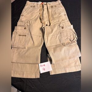 Abercrombie & Fitch Kids Tan Cargo Pants